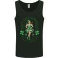 St Patricks Day Shake Your Shamrocks Mens Vest Tank Top Black