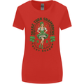 St Patricks Day Shake Your Shamrocks Womens Wider Cut T-Shirt Red