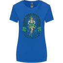 St Patricks Day Shake Your Shamrocks Womens Wider Cut T-Shirt Royal Blue