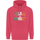 St Patricks Day Team Ginger Funny Irish Childrens Kids Hoodie Heliconia
