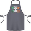 St Patricks Day Team Ginger Funny Irish Cotton Apron 100% Organic Steel