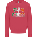 St Patricks Day Team Ginger Funny Irish Kids Sweatshirt Jumper Heliconia