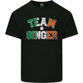 St Patricks Day Team Ginger Funny Irish Kids T-Shirt Childrens Black