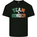 St Patricks Day Team Ginger Funny Irish Kids T-Shirt Childrens Black