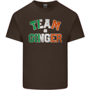 St Patricks Day Team Ginger Funny Irish Kids T-Shirt Childrens Chocolate