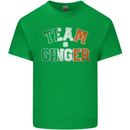 St Patricks Day Team Ginger Funny Irish Kids T-Shirt Childrens Irish Green