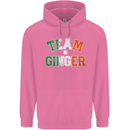 St Patricks Day Team Ginger Funny Irish Mens 80% Cotton Hoodie Azelea