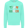 St Patricks Day Team Ginger Funny Irish Mens Sweatshirt Jumper Peppermint