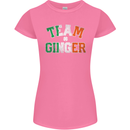 St Patricks Day Team Ginger Funny Irish Womens Petite Cut T-Shirt Azalea