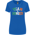 St Patricks Day Team Ginger Funny Irish Womens Wider Cut T-Shirt Royal Blue