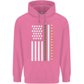 St Patricks Day USA Flag America Beer Alcohol Childrens Kids Hoodie Azalea