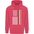 St Patricks Day USA Flag America Beer Alcohol Childrens Kids Hoodie Heliconia