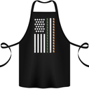 St Patricks Day USA Flag America Beer Alcohol Cotton Apron 100% Organic Black