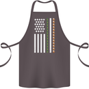 St Patricks Day USA Flag America Beer Alcohol Cotton Apron 100% Organic Dark Grey