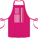 St Patricks Day USA Flag America Beer Alcohol Cotton Apron 100% Organic Pink