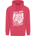 Staffordshire Terrier Wag For Treats Funny Childrens Kids Hoodie Heliconia