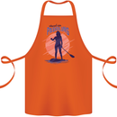 Stand Up Paddling Paddleboarding Cotton Apron 100% Organic Orange