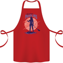 Stand Up Paddling Paddleboarding Cotton Apron 100% Organic Red