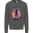 Stand Up Paddling Paddleboarding Kids Sweatshirt Jumper Storm Grey