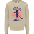Stand Up Paddling Paddleboarding Mens Sweatshirt Jumper Sand