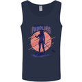 Stand Up Paddling Paddleboarding Mens Vest Tank Top Navy Blue