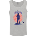 Stand Up Paddling Paddleboarding Mens Vest Tank Top Sports Grey