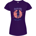 Stand Up Paddling Paddleboarding Womens Petite Cut T-Shirt Purple