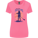Stand Up Paddling Paddleboarding Womens Wider Cut T-Shirt Azalea