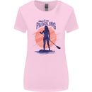 Stand Up Paddling Paddleboarding Womens Wider Cut T-Shirt Light Pink