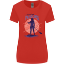 Stand Up Paddling Paddleboarding Womens Wider Cut T-Shirt Red
