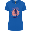 Stand Up Paddling Paddleboarding Womens Wider Cut T-Shirt Royal Blue