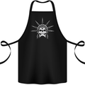 Statue of Liberty Skull USA Gothic Biker Cotton Apron 100% Organic Black