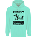 Stay Away From My Bike Cycling Cyclist Childrens Kids Hoodie Peppermint
