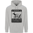 Stay Away From My Bike Cycling Cyclist Childrens Kids Hoodie Sports Grey
