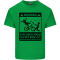 Stay Away From My Bike Cycling Cyclist Kids T-Shirt Childrens Irish Green