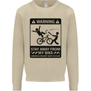 Stay Away From My Bike Cycling Cyclist Mens Sweatshirt Jumper Sand