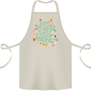 Stay Trippy Hippy Magic Mushrooms Drugs Cotton Apron 100% Organic Natural