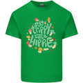 Stay Trippy Hippy Magic Mushrooms Drugs Kids T-Shirt Childrens Irish Green