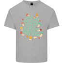 Stay Trippy Hippy Magic Mushrooms Drugs Kids T-Shirt Childrens Sports Grey