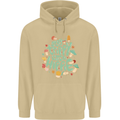 Stay Trippy Hippy Magic Mushrooms Drugs Mens 80% Cotton Hoodie Sand