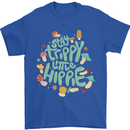 Stay Trippy Hippy Magic Mushrooms Drugs Mens T-Shirt Cotton Gildan Royal Blue