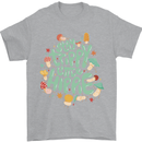 Stay Trippy Hippy Magic Mushrooms Drugs Mens T-Shirt Cotton Gildan Sports Grey