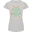 Stay Trippy Hippy Magic Mushrooms Drugs Womens Petite Cut T-Shirt Sports Grey