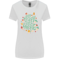 Stay Trippy Hippy Magic Mushrooms Drugs Womens Wider Cut T-Shirt White