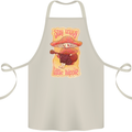 Stay Trippy Little Hippy Magic Mushroom LSD Cotton Apron 100% Organic Natural