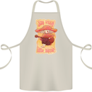 Stay Trippy Little Hippy Magic Mushroom LSD Cotton Apron 100% Organic Natural