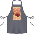 Stay Trippy Little Hippy Magic Mushroom LSD Cotton Apron 100% Organic Steel