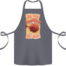 Stay Trippy Little Hippy Magic Mushroom LSD Cotton Apron 100% Organic Steel