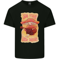 Stay Trippy Little Hippy Magic Mushroom LSD Mens Cotton T-Shirt Tee Top Black