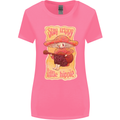 Stay Trippy Little Hippy Magic Mushroom LSD Womens Wider Cut T-Shirt Azalea